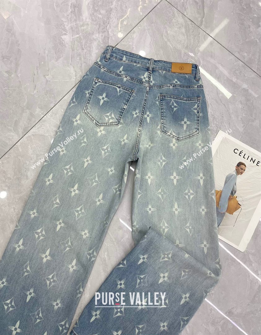Louis Vuitton Denim Jeans LV040318 Blue 2024 (Q-24040318 )