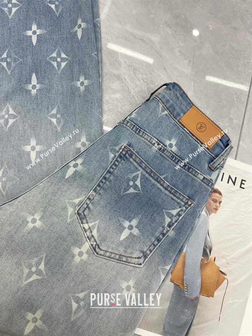 Louis Vuitton Denim Jeans LV040318 Blue 2024 (Q-24040318 )