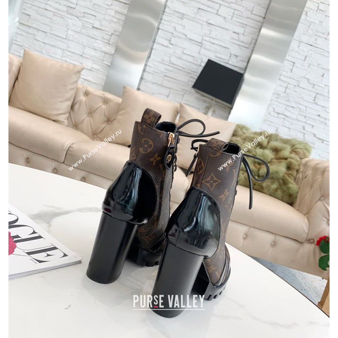Louis Vuitton Star Trail Ankle Boots Monogram Canvas 2021 (MD-21081005)