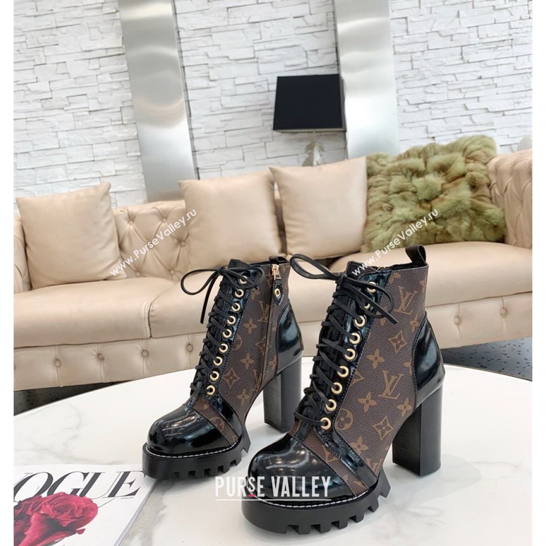 Louis Vuitton Star Trail Ankle Boots Monogram Canvas 2021 (MD-21081005)