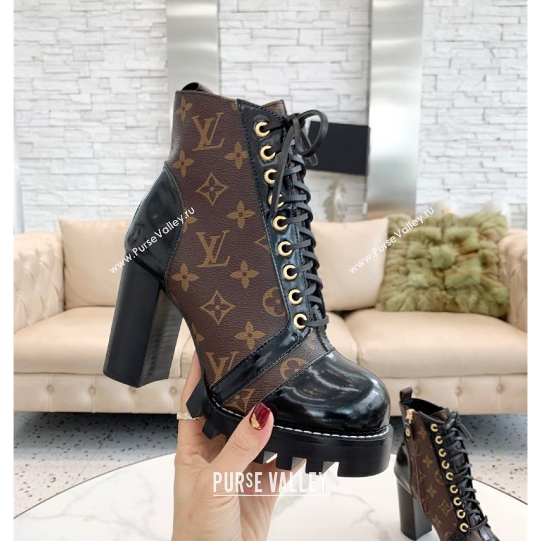 Louis Vuitton Star Trail Ankle Boots Monogram Canvas 2021 (MD-21081005)