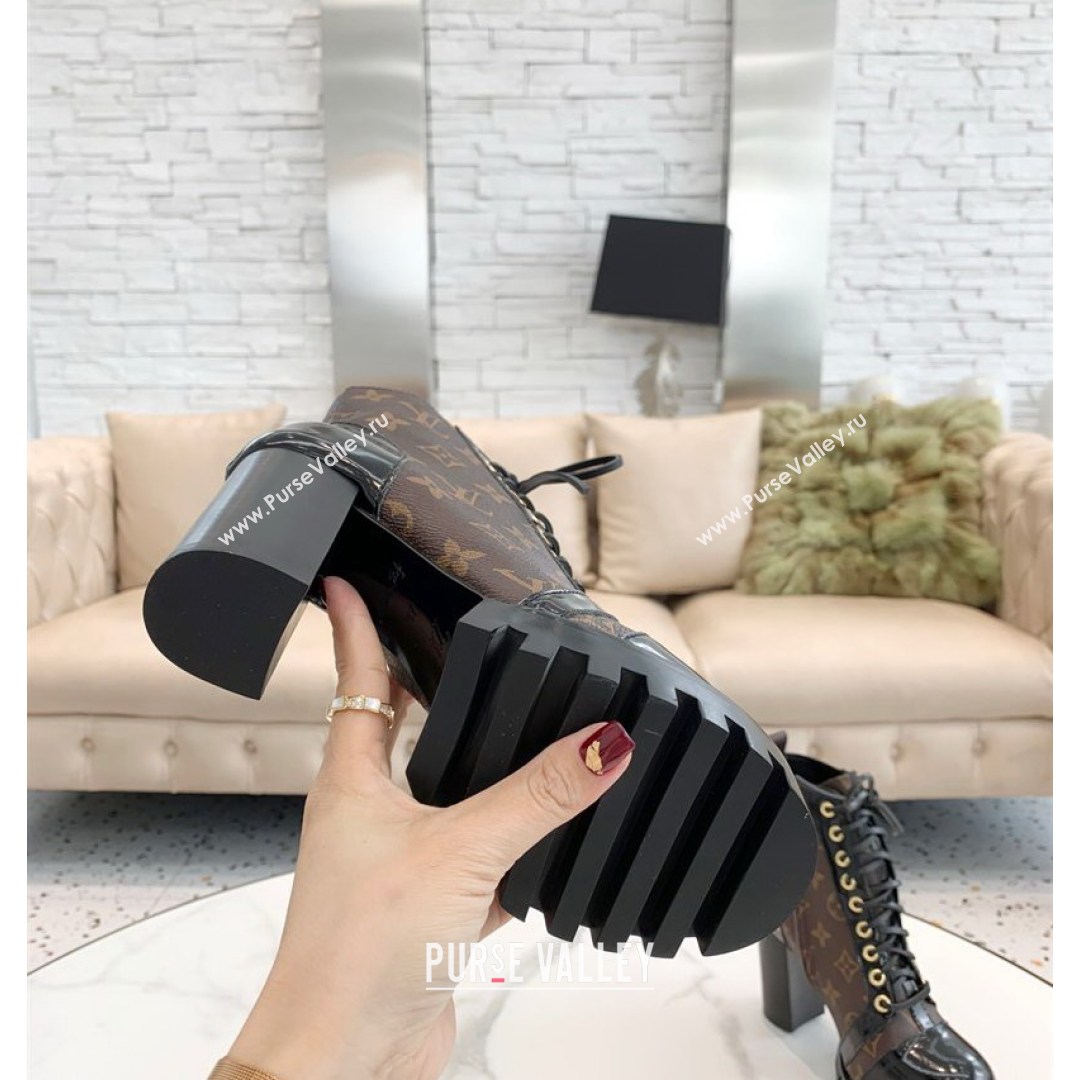 Louis Vuitton Star Trail Ankle Boots Monogram Canvas 2021 (MD-21081005)