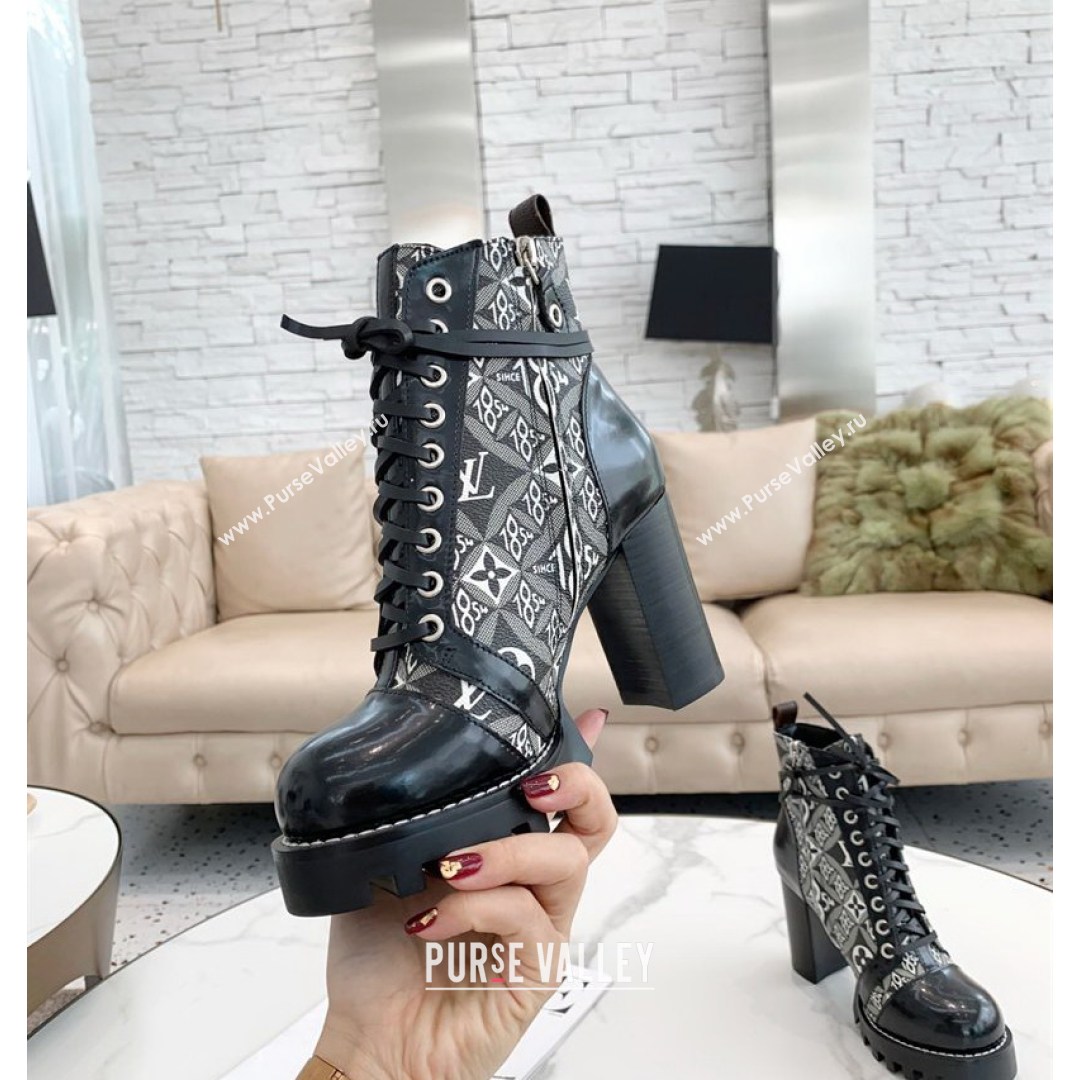 Louis Vuitton Since 1854 Star Trail Ankle Boots Grey 2021 (MD-21081004)