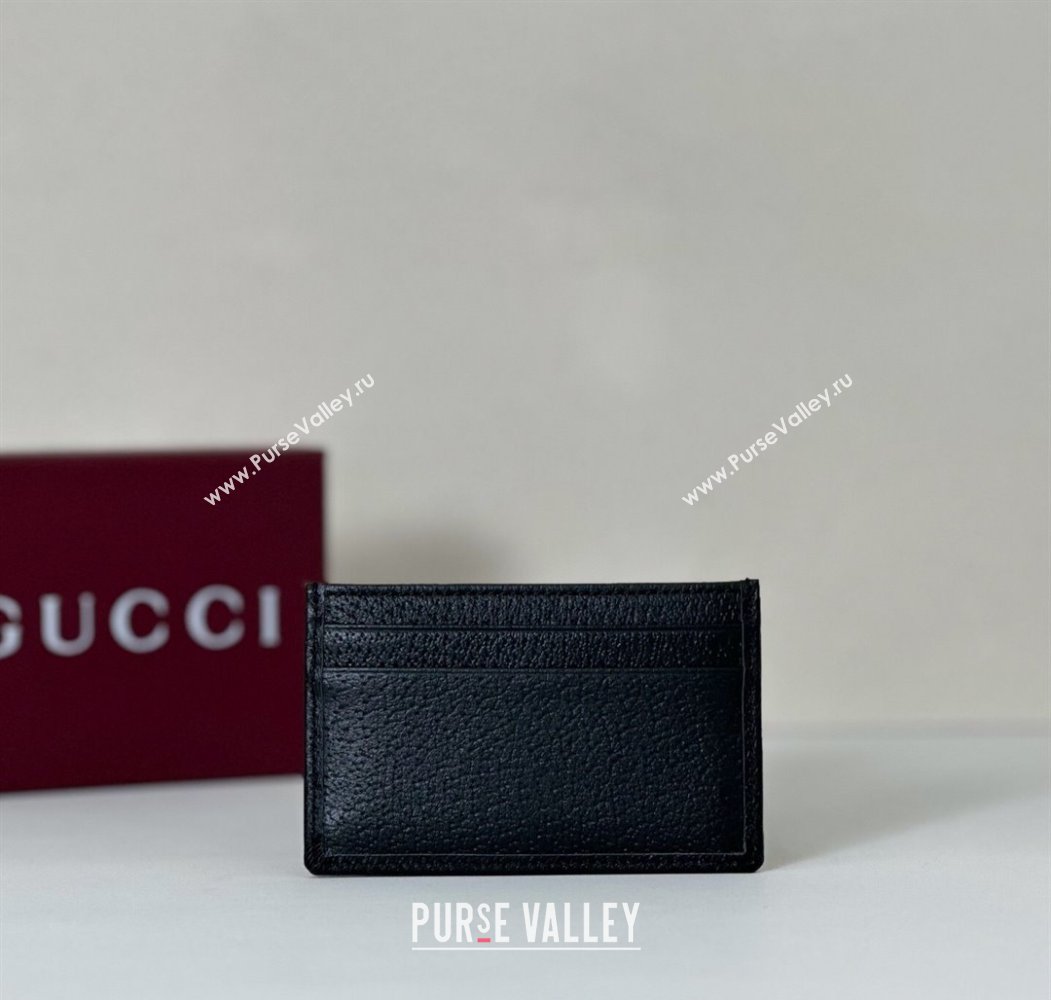 Gucci Ophidia Black Leather Card Case Wallet 2025 834795 (DLH-250808029)