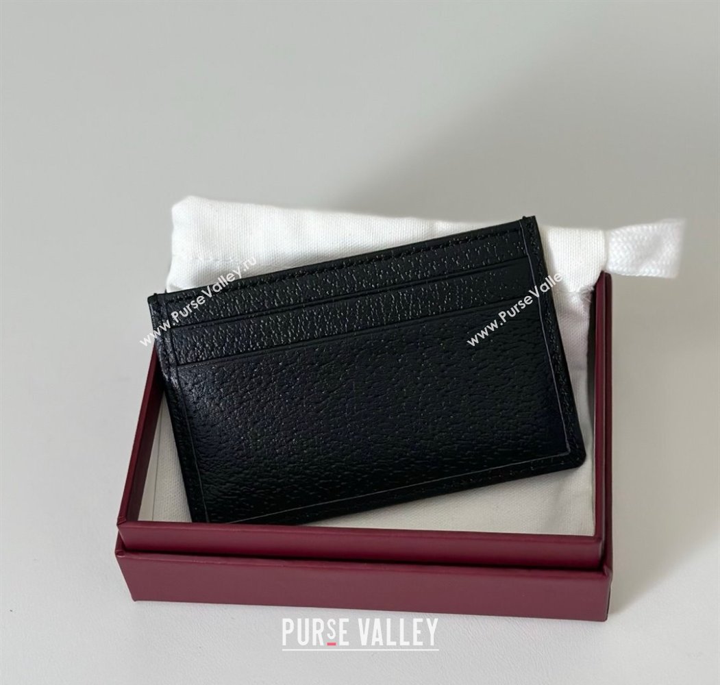 Gucci Ophidia Black Leather Card Case Wallet 2025 834795 (DLH-250808029)