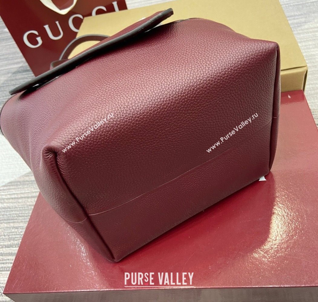 Gucci Totissima small reversible tote bag Ancora Red 2025 ‎839124 (DLH-250808030)