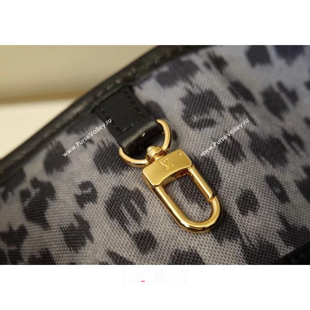 Louis Vuitton Neverfull MM Tote Bag in Black Monogram Canvas M45818 2021 (K-210826051)