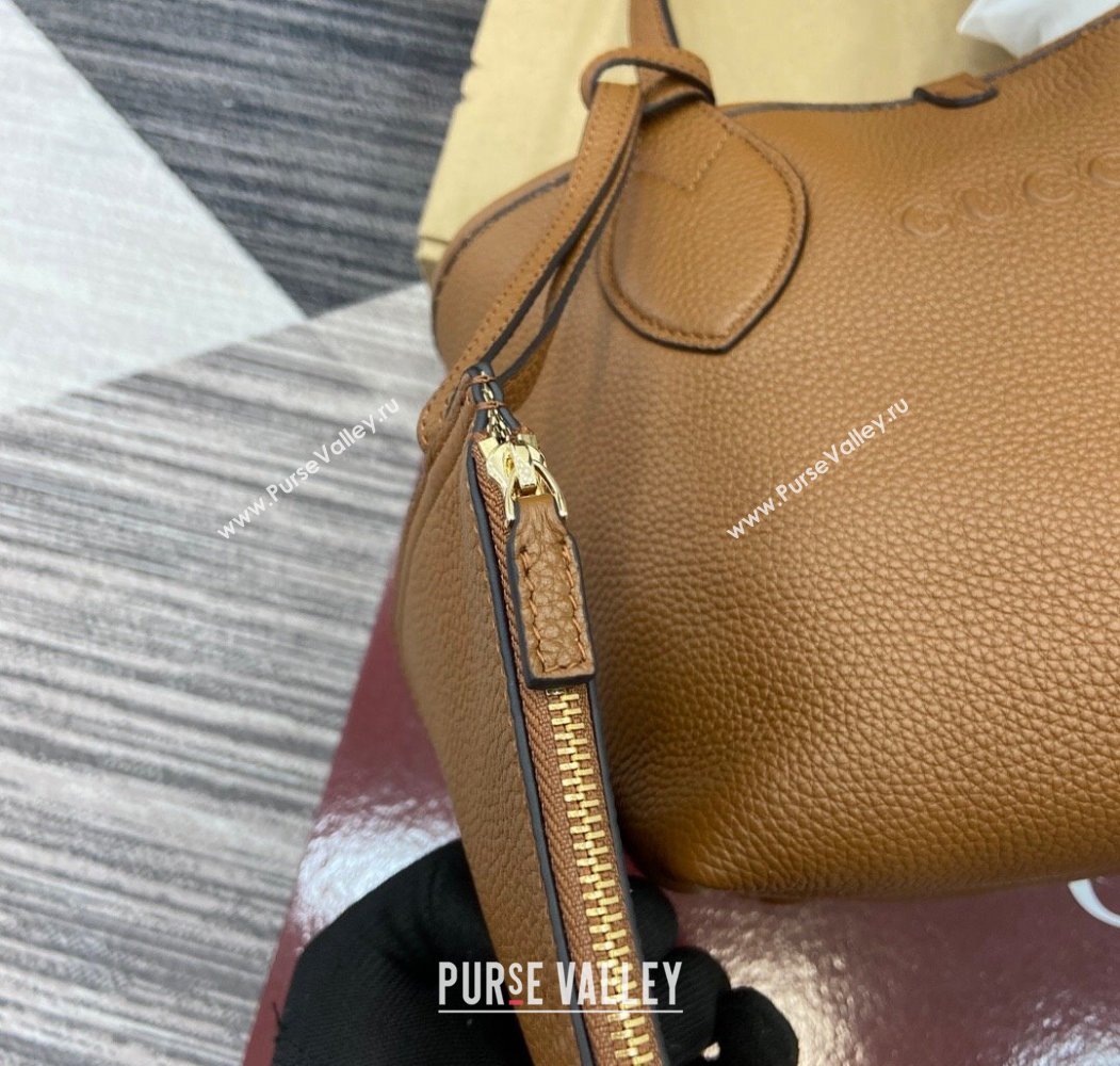 Gucci Totissima small reversible tote bag Brown 2025 ‎839124 (DLH-250808031)