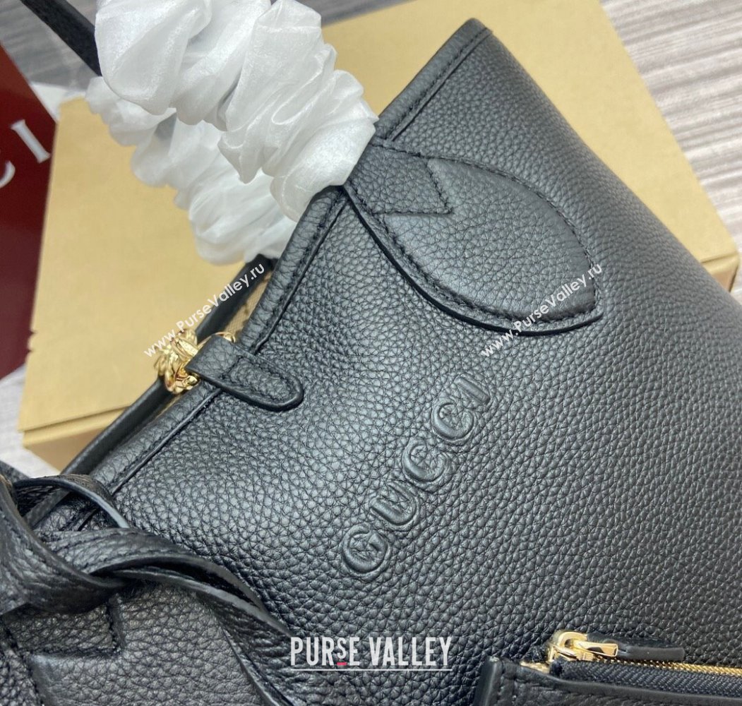 Gucci Totissima small reversible tote bag Black 2025 ‎839124 (DLH-250808032)