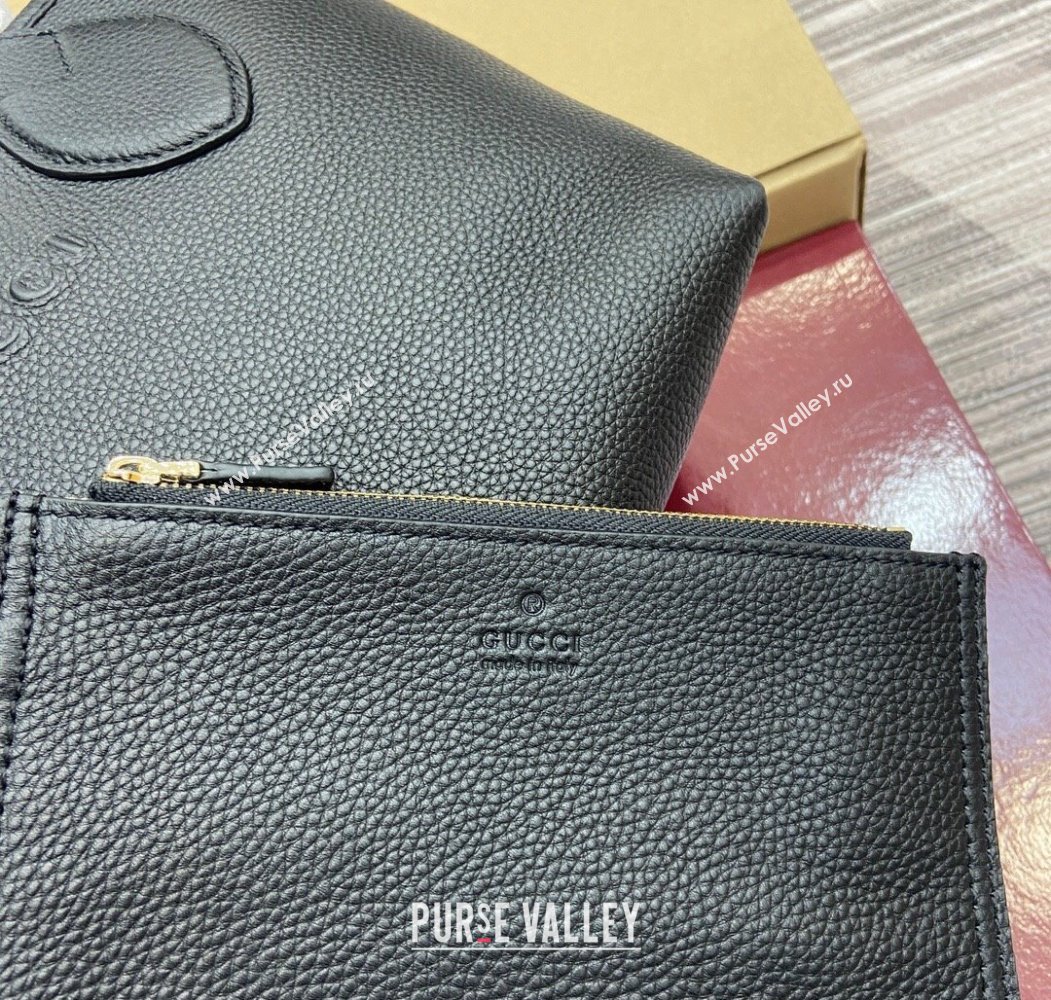 Gucci Totissima small reversible tote bag Black 2025 ‎839124 (DLH-250808032)