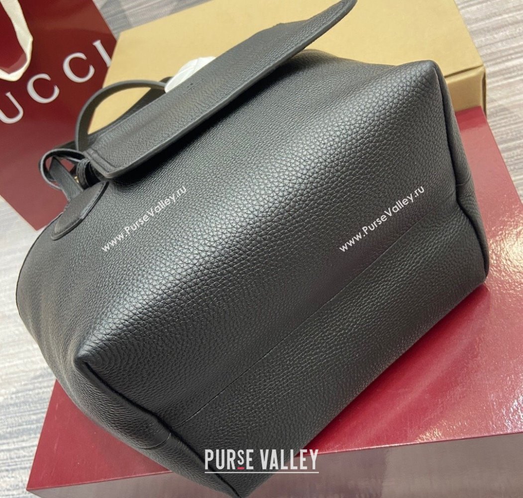 Gucci Totissima small reversible tote bag Black 2025 ‎839124 (DLH-250808032)