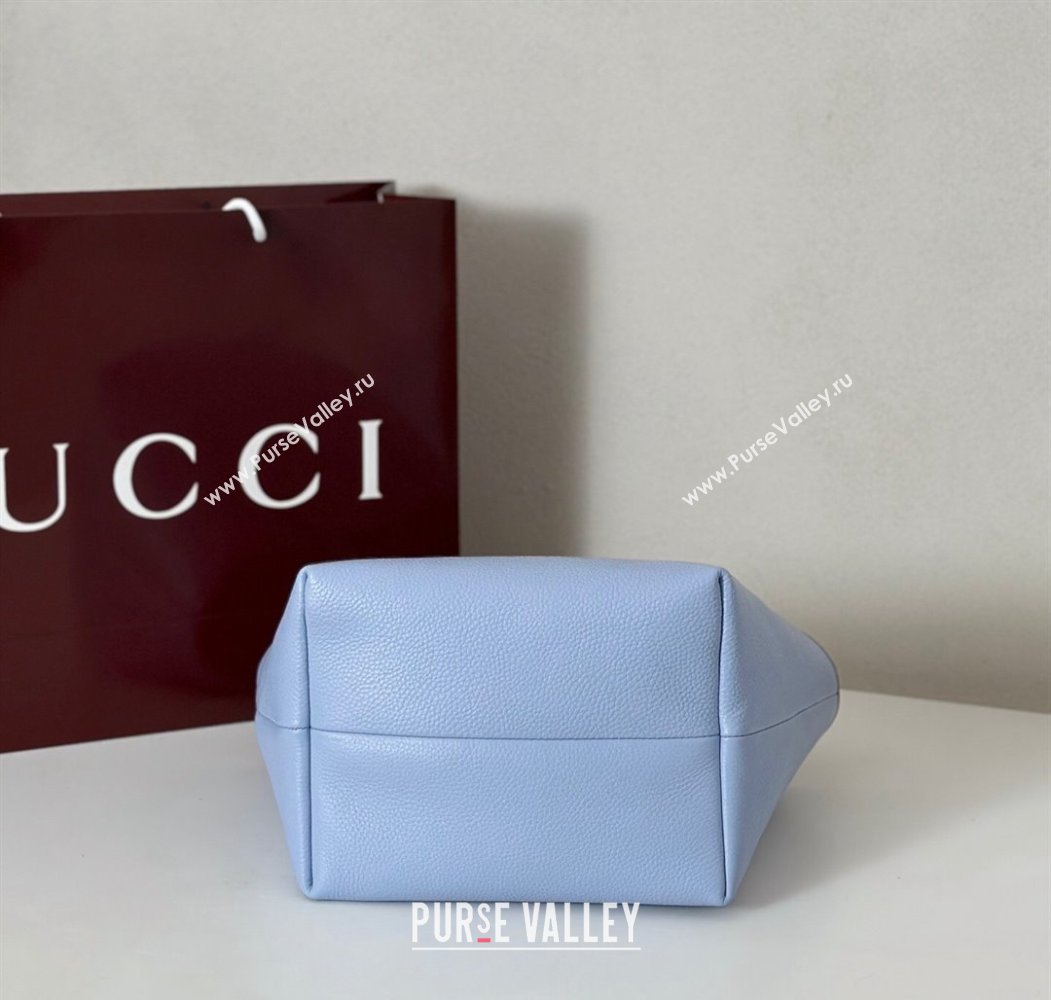 Gucci Totissima small reversible tote bag Light Blue 2025 ‎839124 (DLH-250808033)