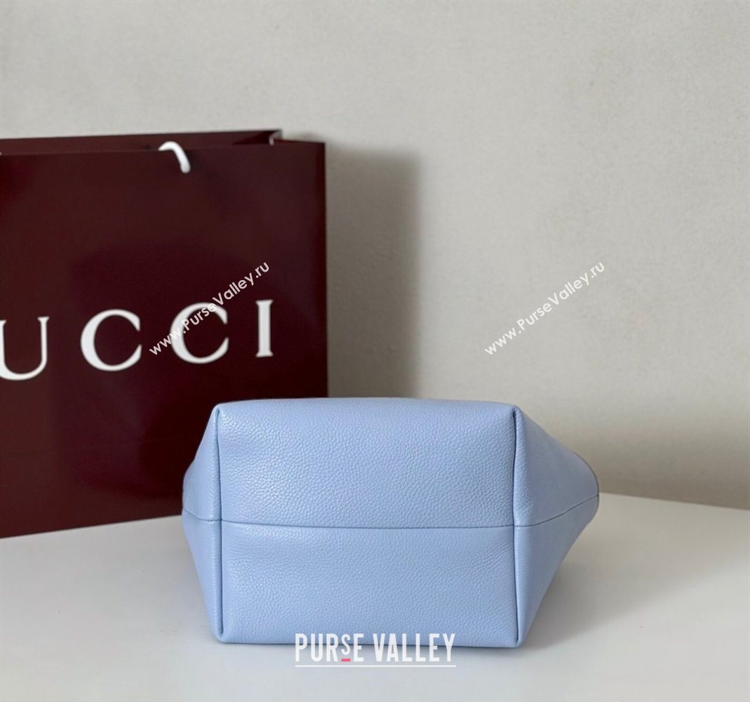 Gucci Totissima small reversible tote bag Light Blue 2025 ‎839124 (DLH-251124129)