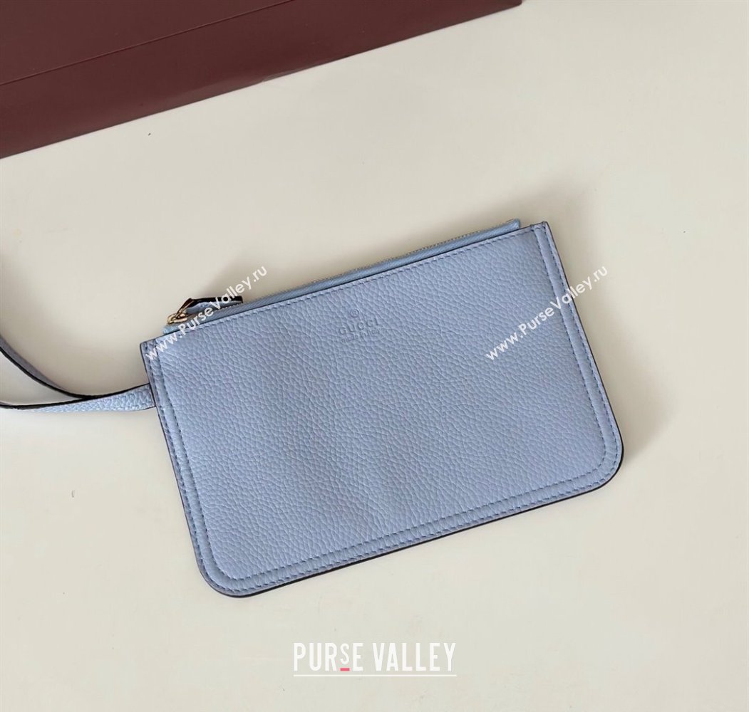 Gucci Totissima small reversible tote bag Light Blue 2025 ‎839124 (DLH-250808033)