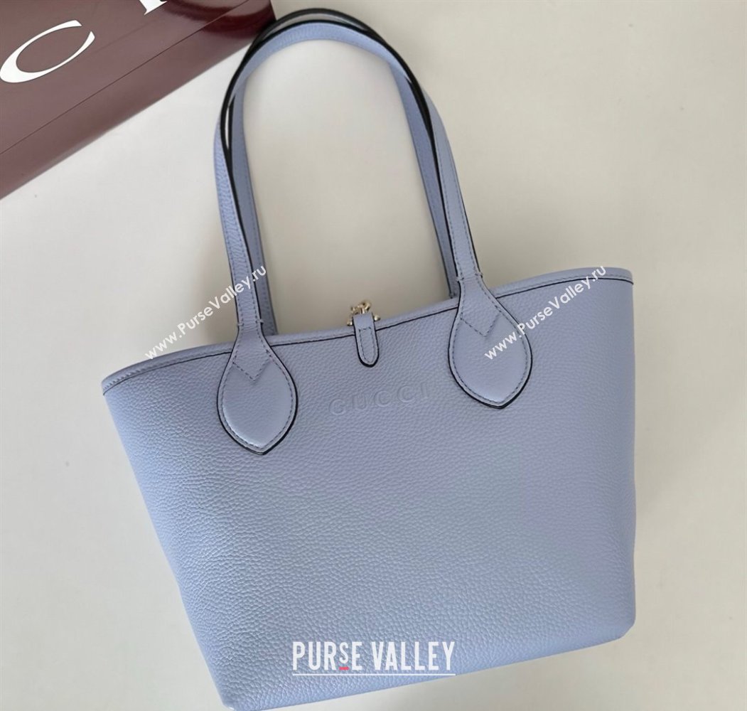 Gucci Totissima small reversible tote bag Light Blue 2025 ‎839124 (DLH-250808033)