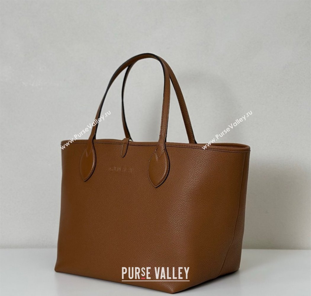 Gucci Totissima Large reversible tote bag Brown 2025 ‎839112 (DLH-250808036)