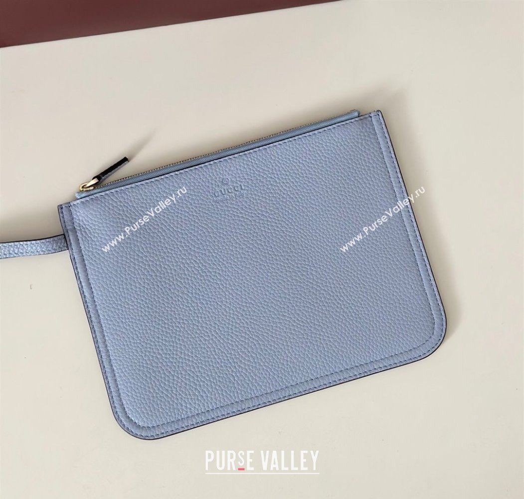 Gucci Totissima Large reversible tote bag Light Blue 2025 ‎839112 (DLH-250808037)