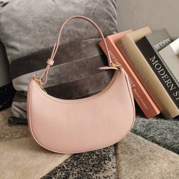 Celine Ava Hobo Bag in Smooth Calfskin Leather Light Pink 2021 (BL-21090426)