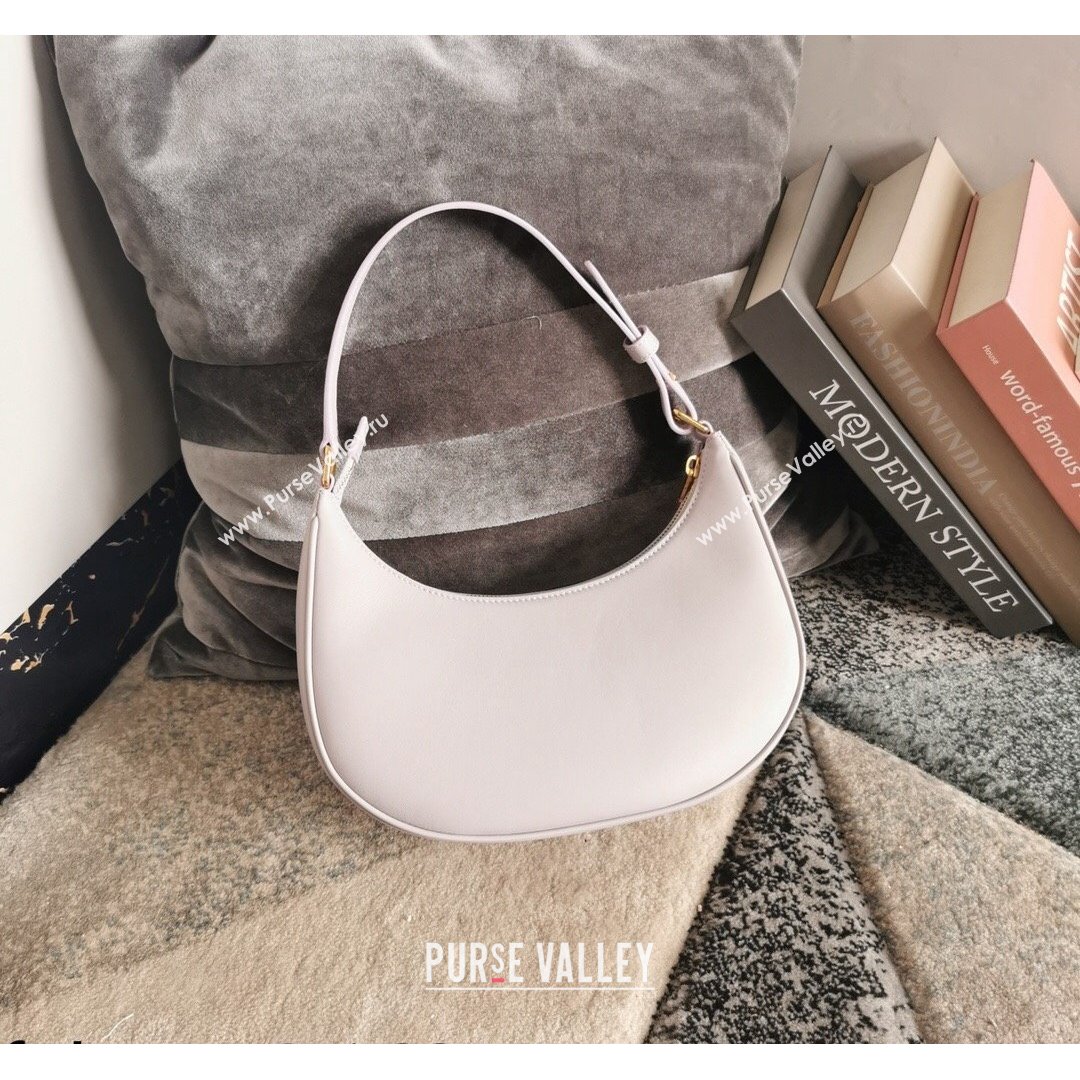 Celine Ava Hobo Bag in Smooth Calfskin Leather Pale Pink 2021 (BL-21090428)