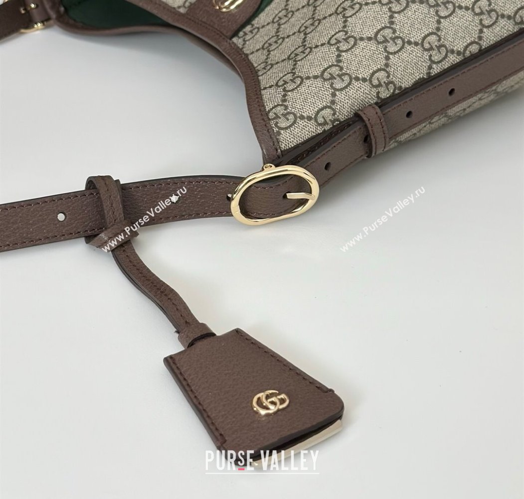 Gucci Ophidia GG Canvas small shoulder bag Brown 2025 836872 (DLH-250808040)