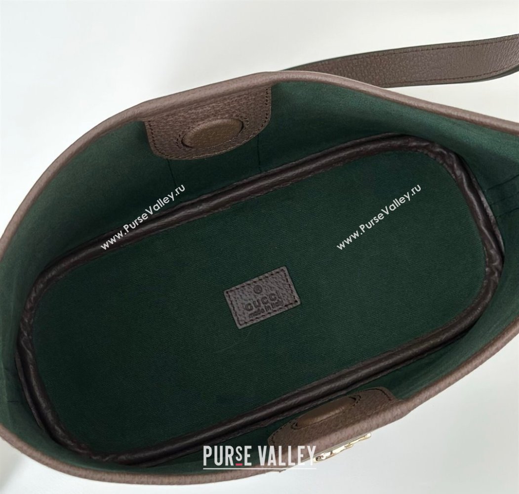 Gucci Ophidia GG Canvas small shoulder bag Brown 2025 836872 (DLH-250808040)