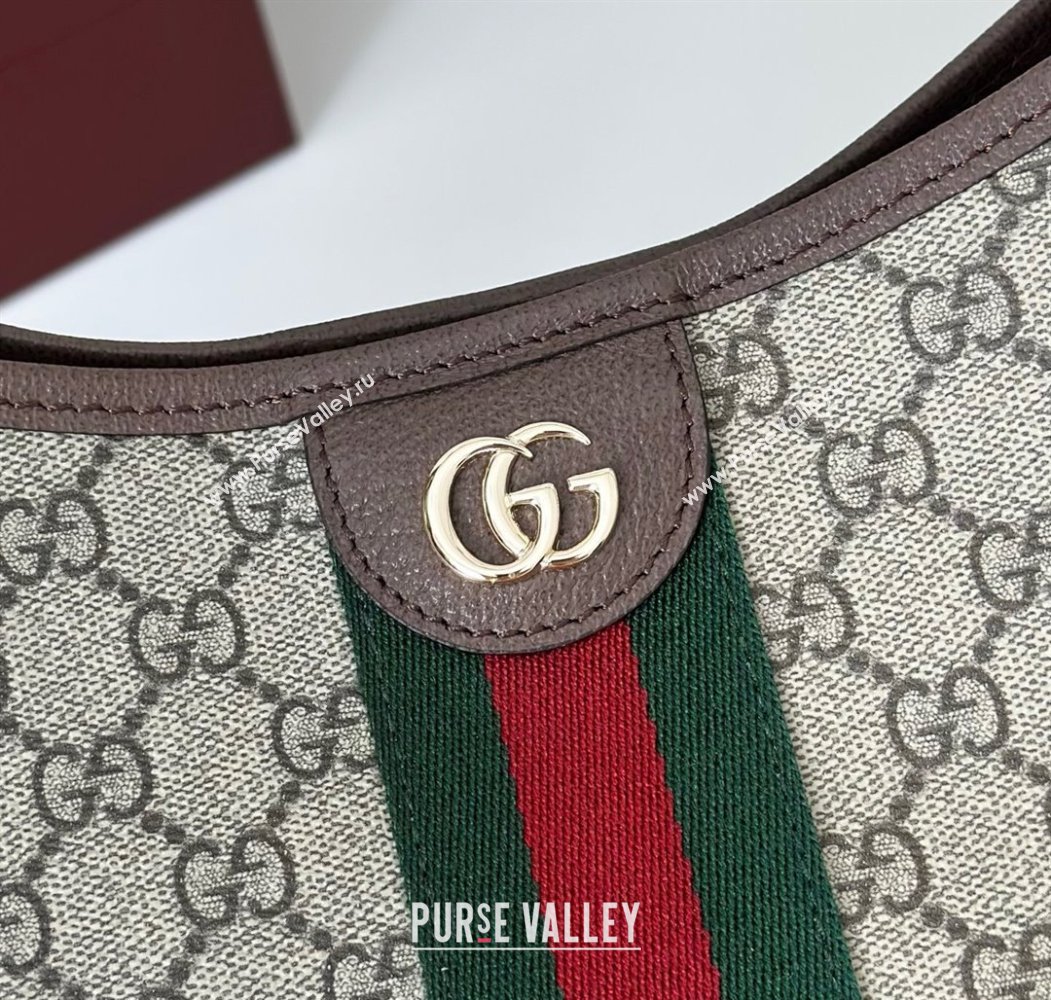 Gucci Ophidia GG Canvas large shoulder bag Brown 2025 836871 (DLH-250808042)
