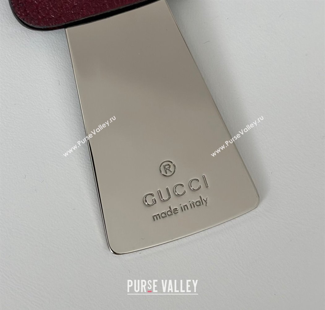 Gucci Ophidia GG Canvas large shoulder bag Ancora Red 2025 836871 (DLH-250808043)