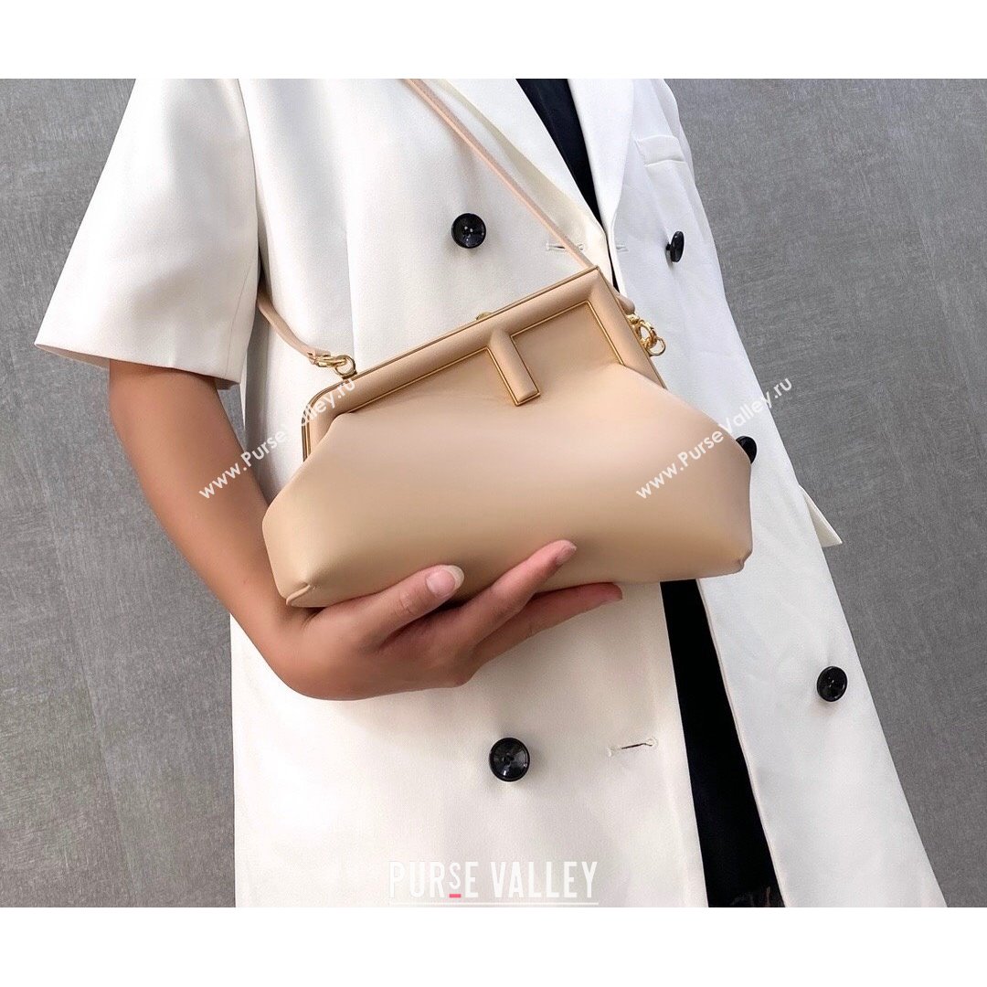 Fendi First Small Leather Bag Nude 2021 80018M (CL-21090601)