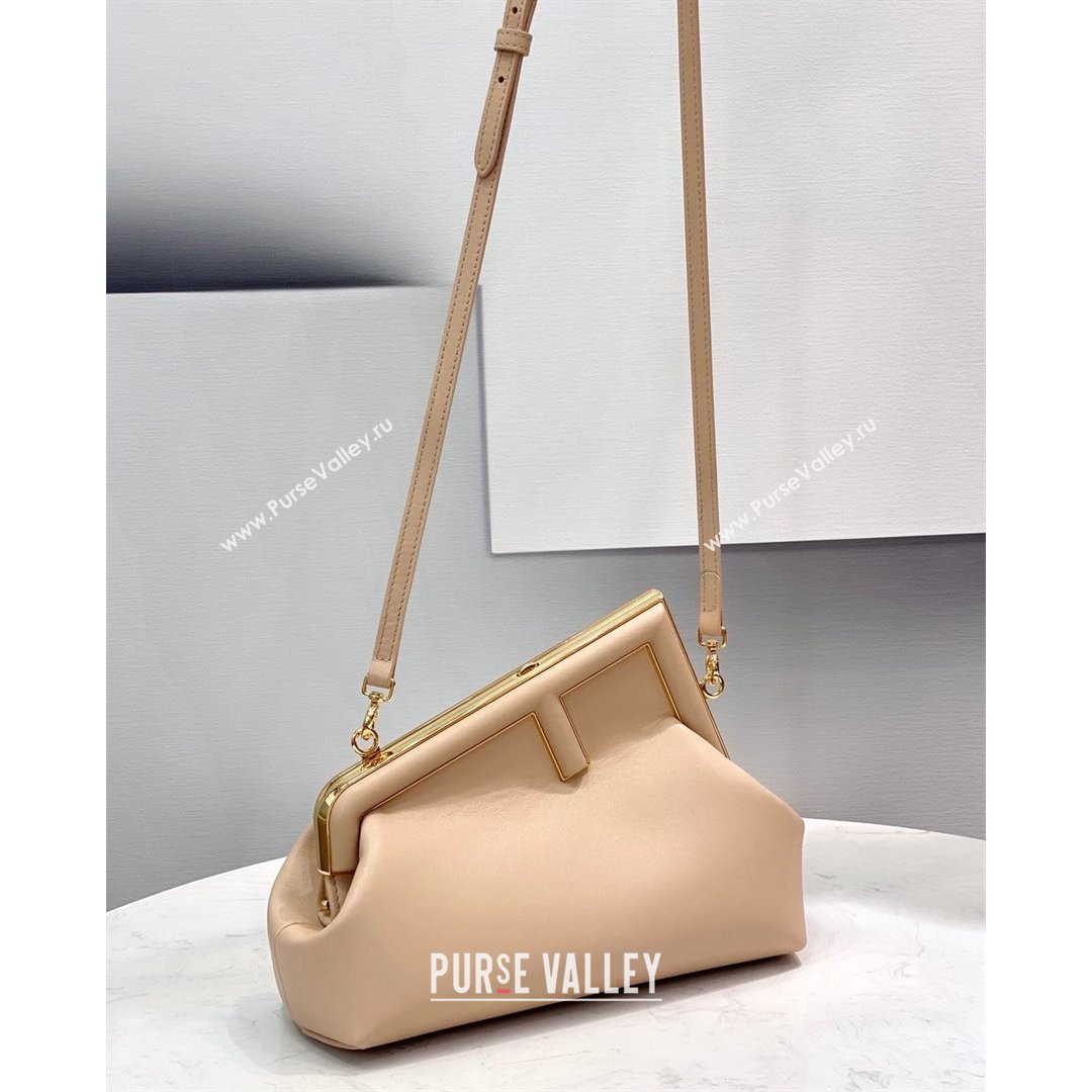 Fendi First Small Leather Bag Nude 2021 80018M (CL-21090601)