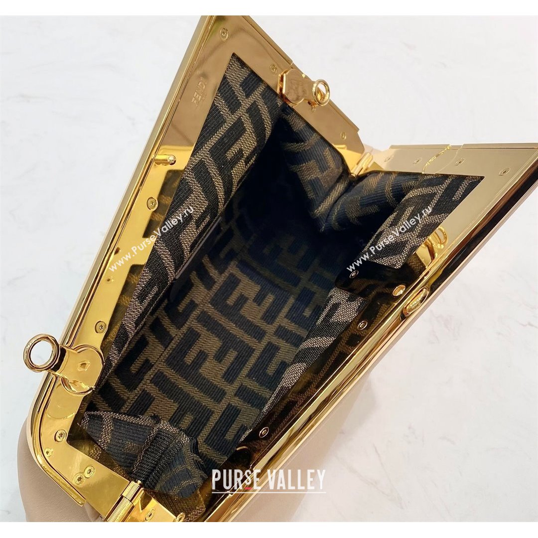 Fendi First Small Leather Bag Nude 2021 80018M (CL-21090601)