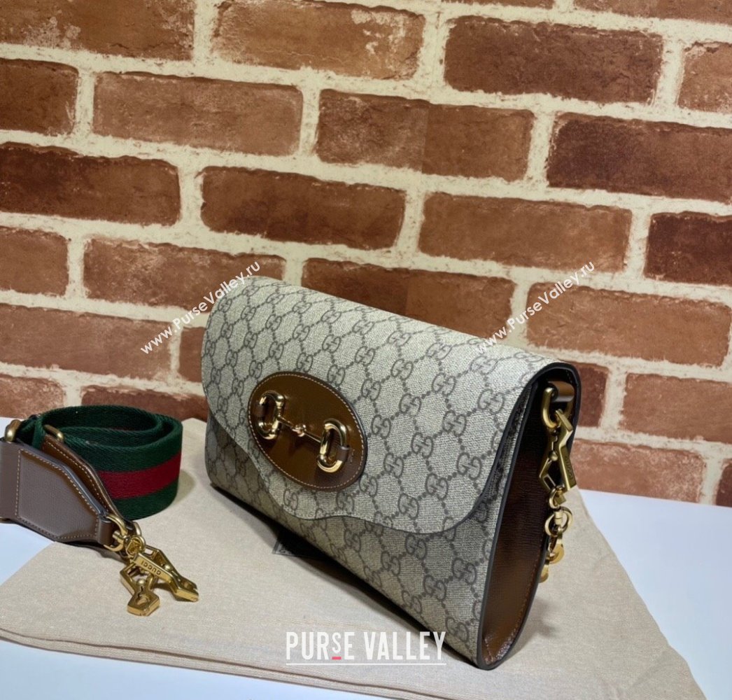 Gucci Horsebit 1955 GG Canvas Shoulder Bag 2025 677286 (DLH-250808049)