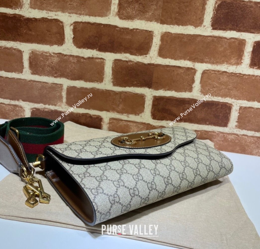 Gucci Horsebit 1955 GG Canvas Shoulder Bag 2025 677286 (DLH-250808049)