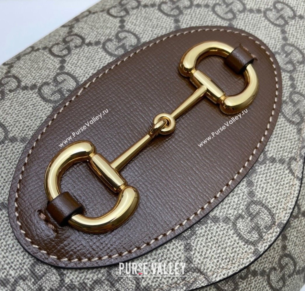 Gucci Horsebit 1955 GG Canvas Shoulder Bag 2025 677286 (DLH-250808049)