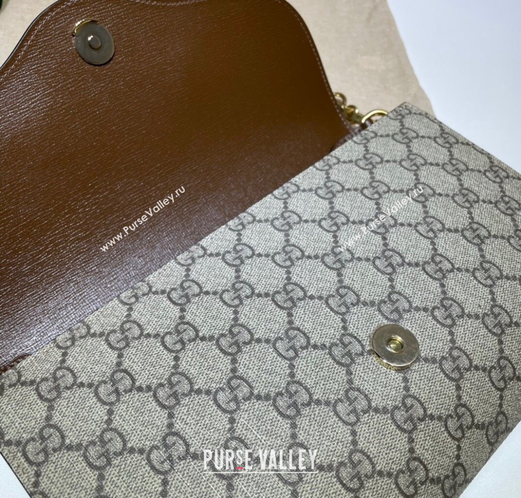 Gucci Horsebit 1955 GG Canvas Shoulder Bag 2025 677286 (DLH-250808049)