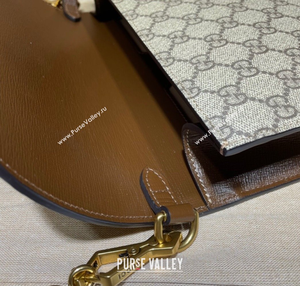 Gucci Horsebit 1955 GG Canvas Shoulder Bag 2025 677286 (DLH-250808049)