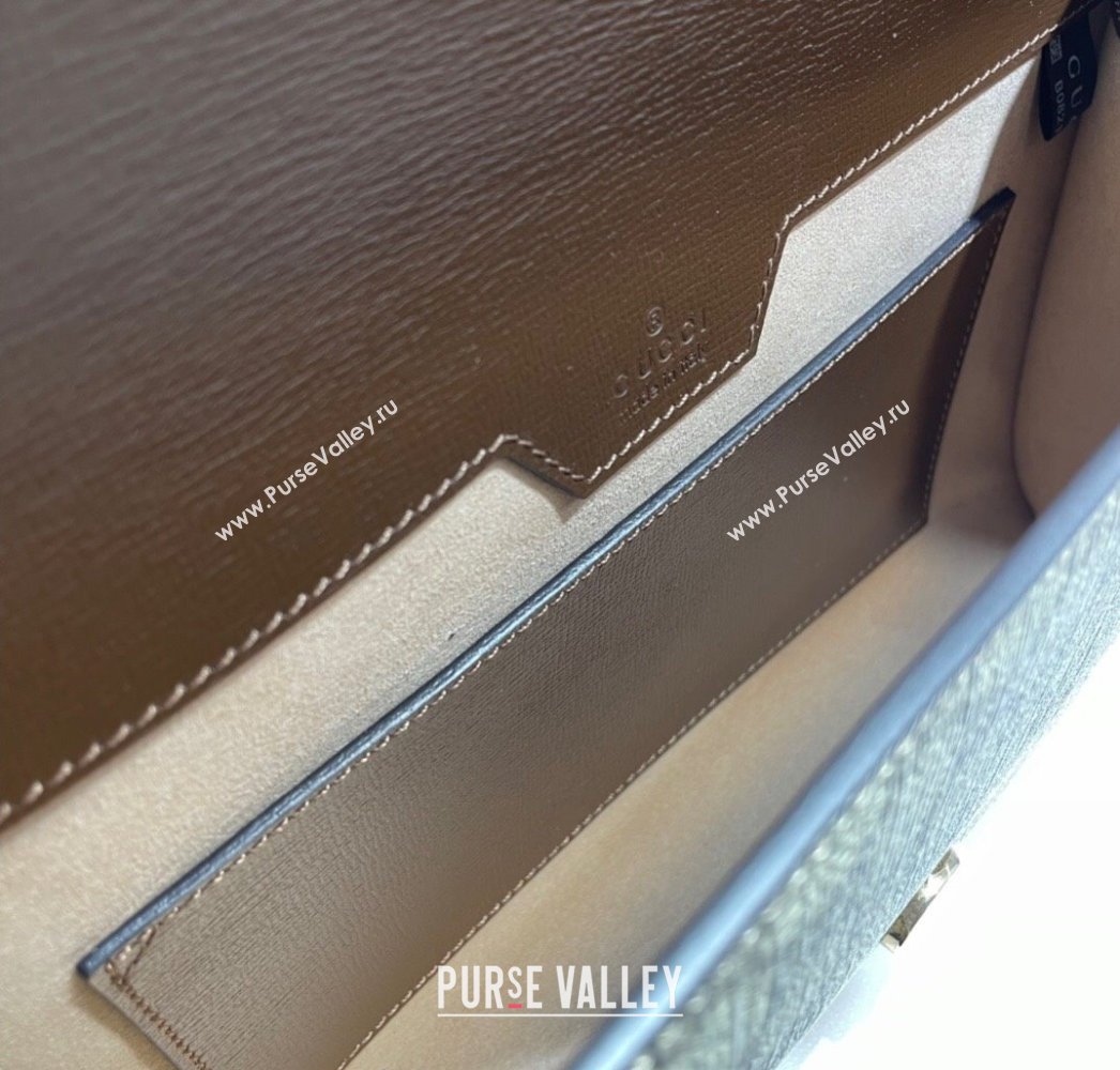 Gucci Horsebit 1955 GG Canvas Shoulder Bag 2025 677286 (DLH-250808049)