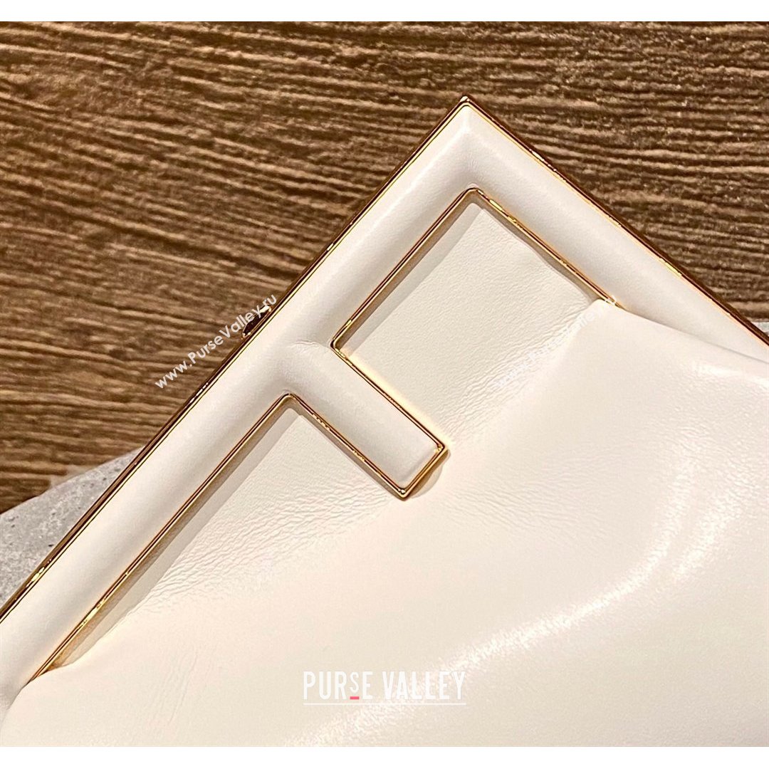 Fendi First Small Leather Bag White 2021 80018M (CL-21090609)