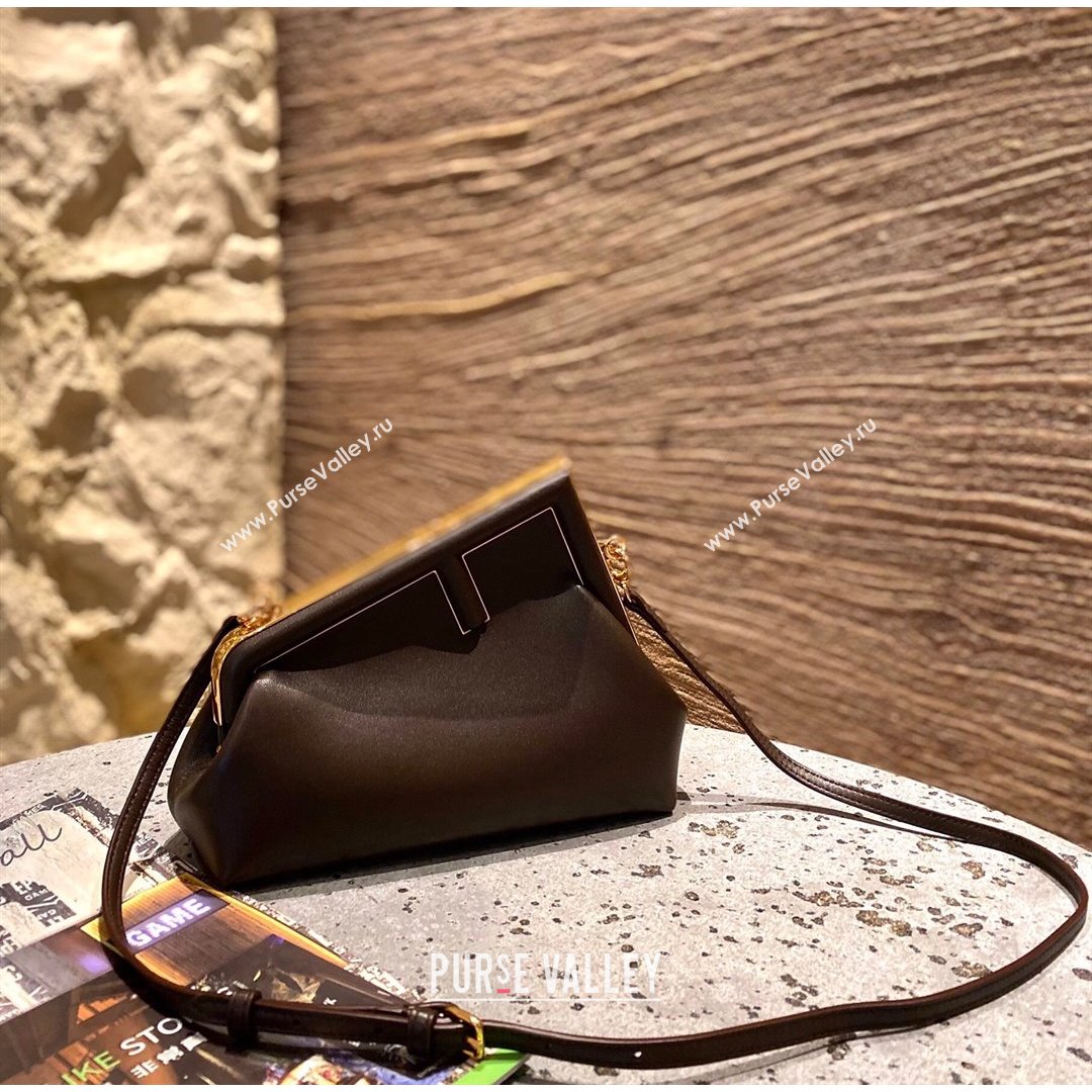 Fendi First Small Leather Bag Coffee Brown 2021 80018M (CL-21090611)
