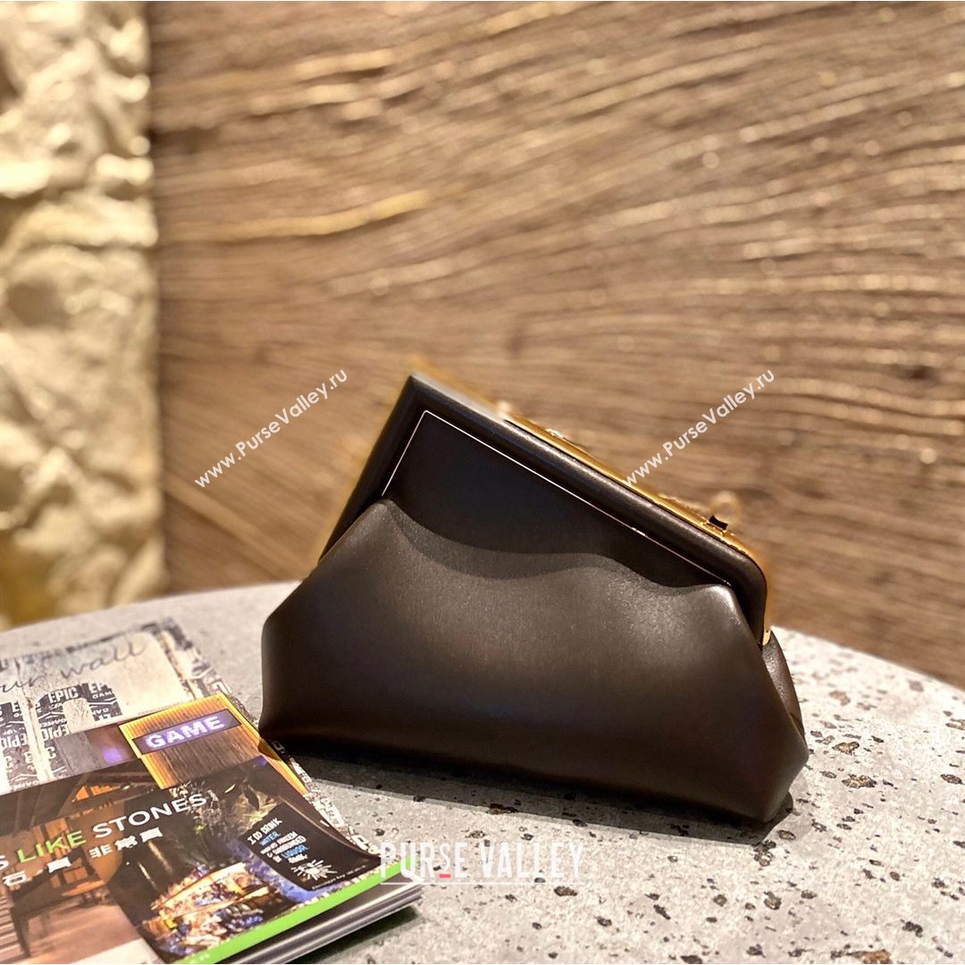 Fendi First Small Leather Bag Coffee Brown 2021 80018M (CL-21090611)