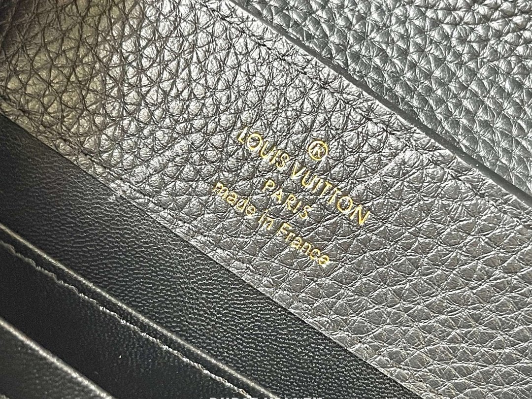 Louis Vuitton Capucines Mini Bag with Strass Hardware in Black Taurillon Leather M24583 2025 (K-25011408)