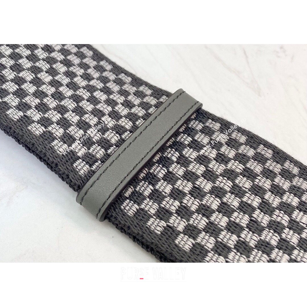 Fendi Strap You Ribbon Shoulder Strap Dark Grey 2021 (CL-21090616)