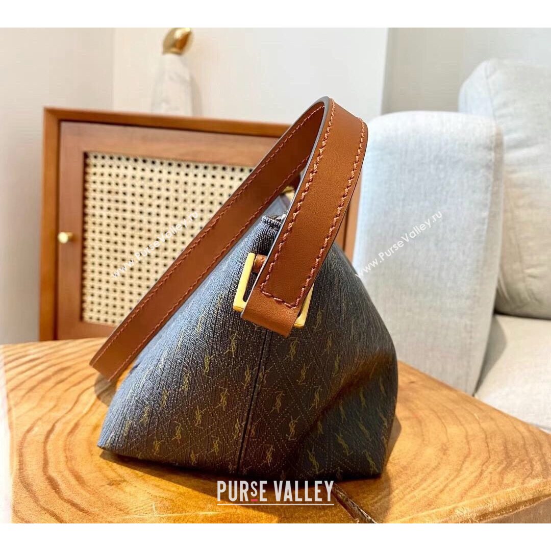 Saint Laurent Le Monogramme Crossbody Bag in Monogram Canvas and Smooth Leather 667490 2021 (YID-210827068)