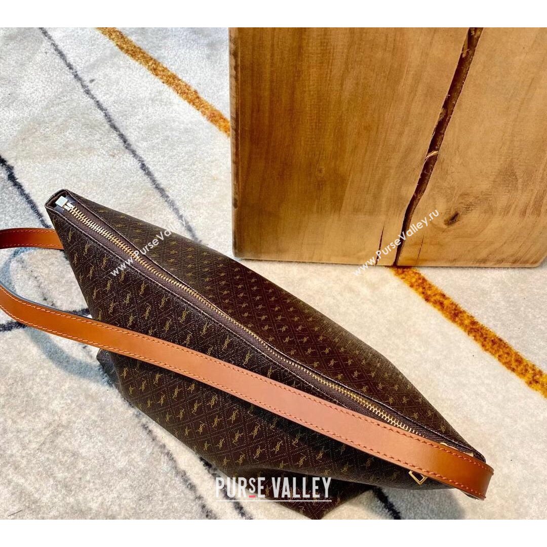 Saint Laurent Le Monogramme Crossbody Bag in Monogram Canvas and Smooth Leather 667490 2021 (YID-210827068)