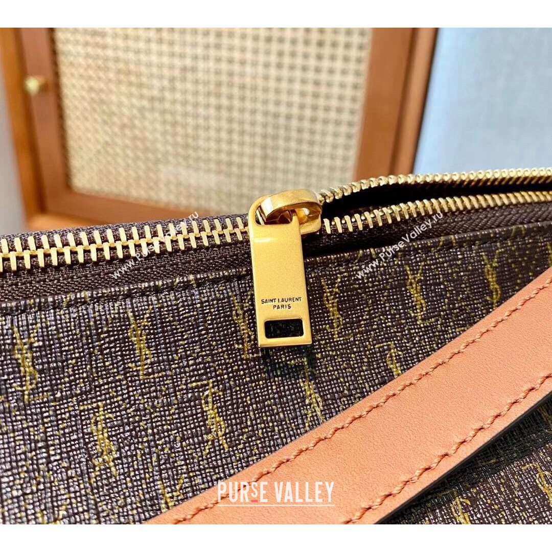 Saint Laurent Le Monogramme Crossbody Bag in Monogram Canvas and Smooth Leather 667490 2021 (YID-210827068)