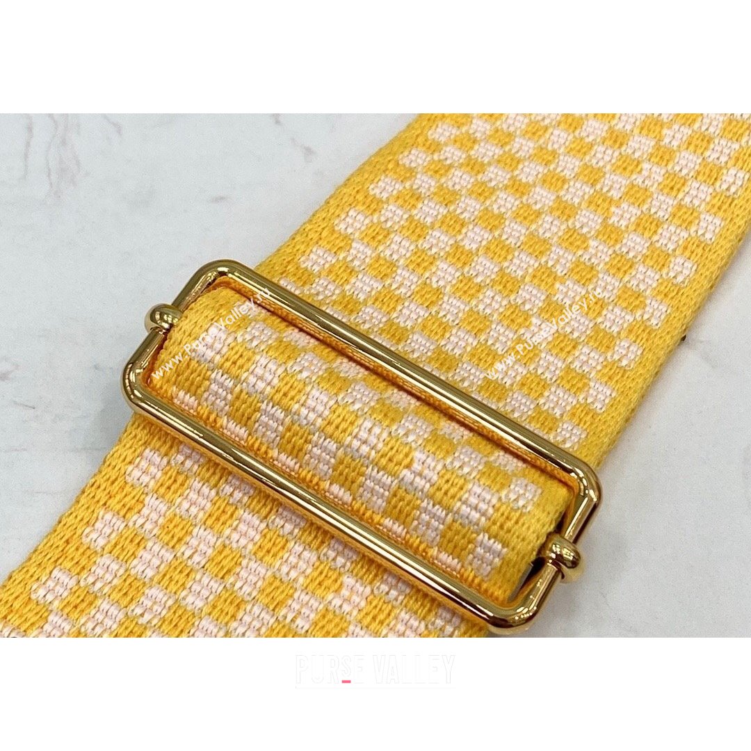 Fendi Strap You Ribbon Shoulder Strap Yellow 2021 (CL-21090615)