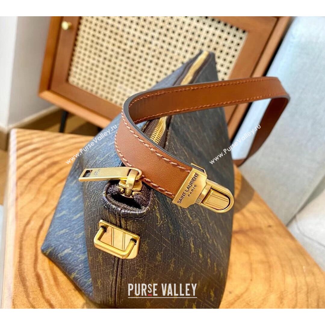 Saint Laurent Le Monogramme Crossbody Bag in Monogram Canvas and Smooth Leather 667490 2021 (YID-210827068)