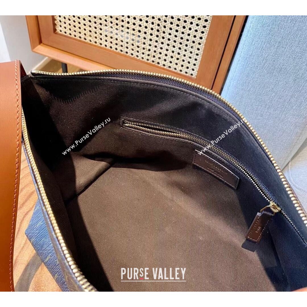 Saint Laurent Le Monogramme Crossbody Bag in Monogram Canvas and Smooth Leather 667490 2021 (YID-210827068)