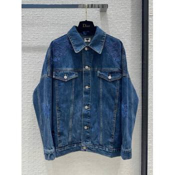 Dior Denim Jacket D022302 Blue 2024 (Q-24022302)