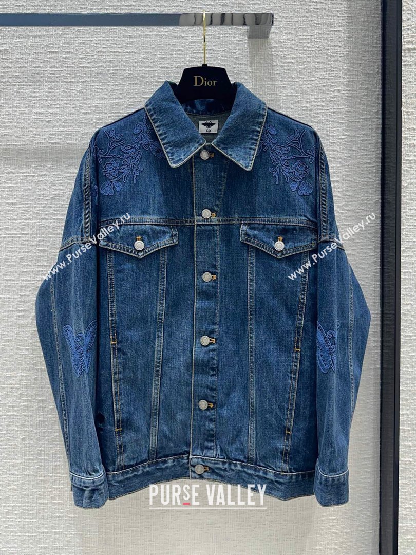 Dior Denim Jacket D022302 Blue 2024 (Q-24022302)