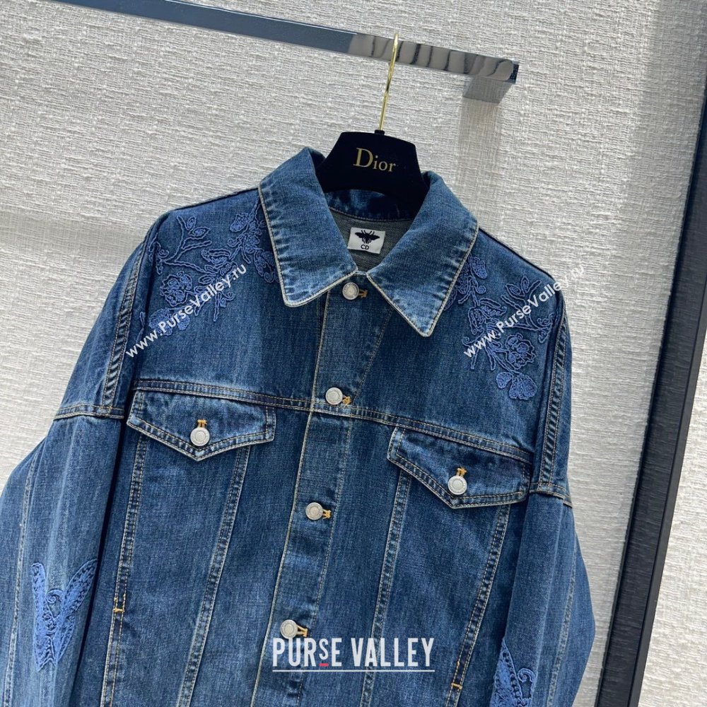 Dior Denim Jacket D022302 Blue 2024 (Q-24022302)